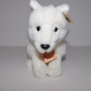 ARCTIC FOX Plush WWF World Wildlife Fund 8" White stuffed with Tag